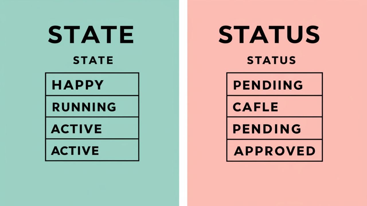 State vs Status: Meaning, Examples, and Usage Guide