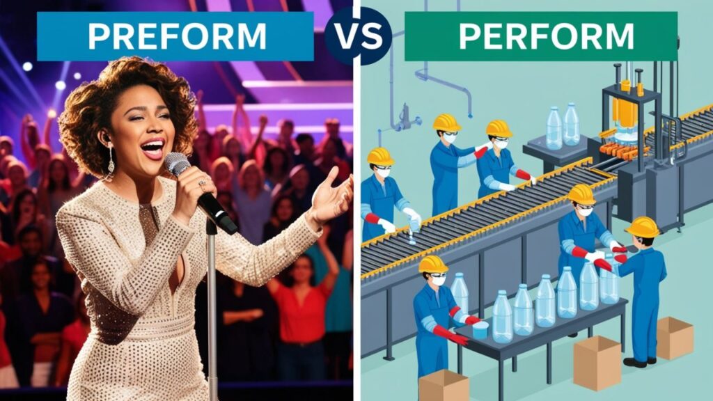 Key Differences Between Perform and Preform