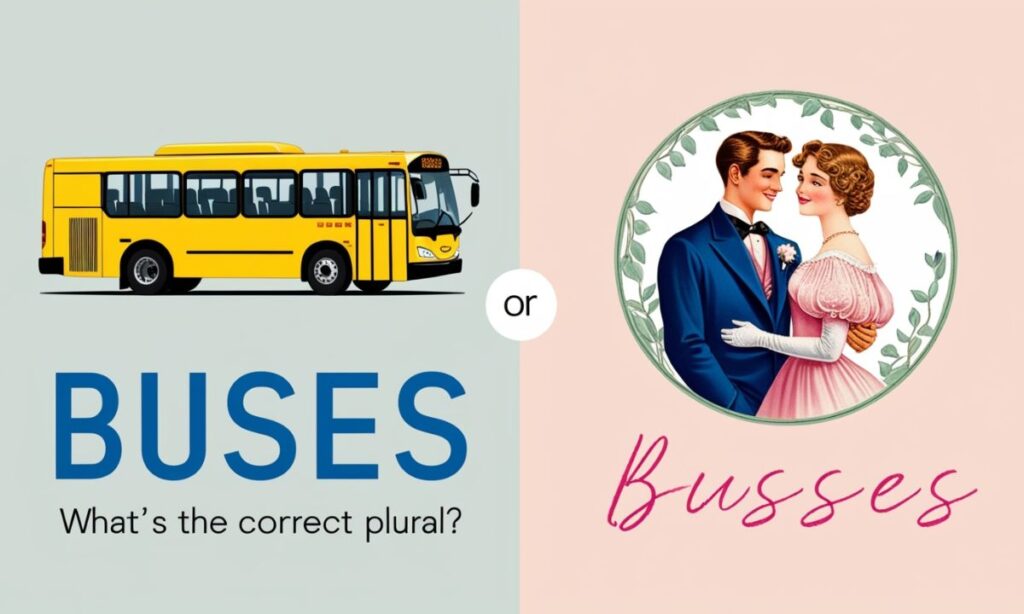 Why Is There Confusion Between Buses and Busses?