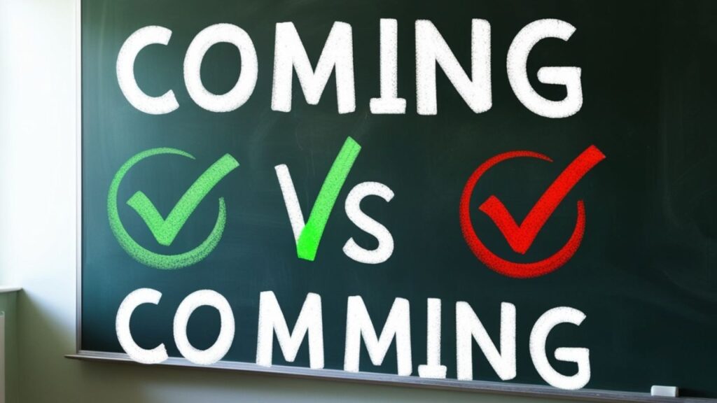 The Misconception of “Comming”