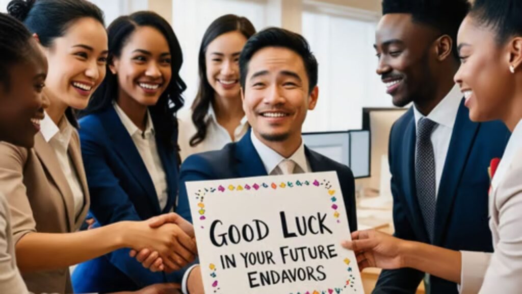 Is “Good Luck in Your Future Endeavors” Professionally Appropriate