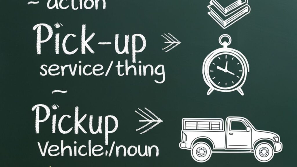 What Is Pick-Up? The Hyphenated Noun or Adjective