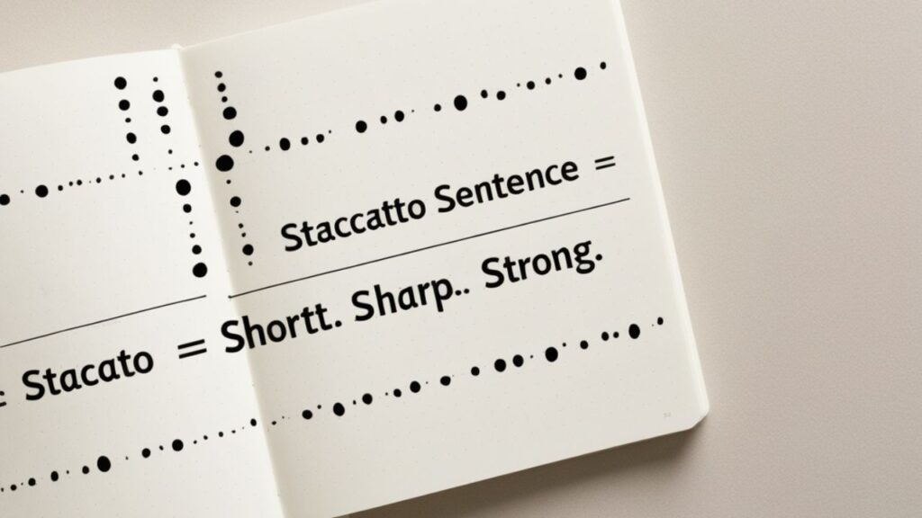Writing With Purpose: Where Staccato Belongs