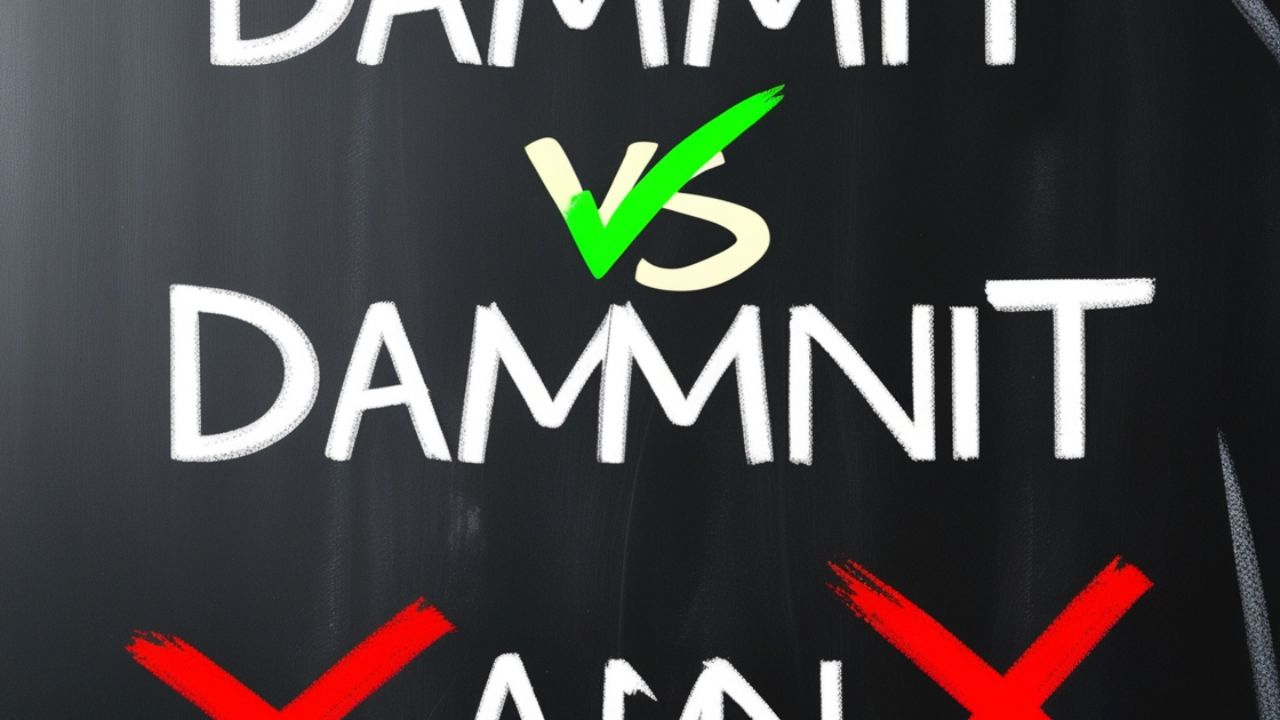 Dammit or Damnit? Correct Spelling and Usage Guide