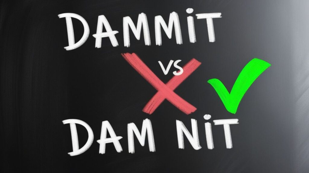 Swearing with Style: When to Use “Dammit”