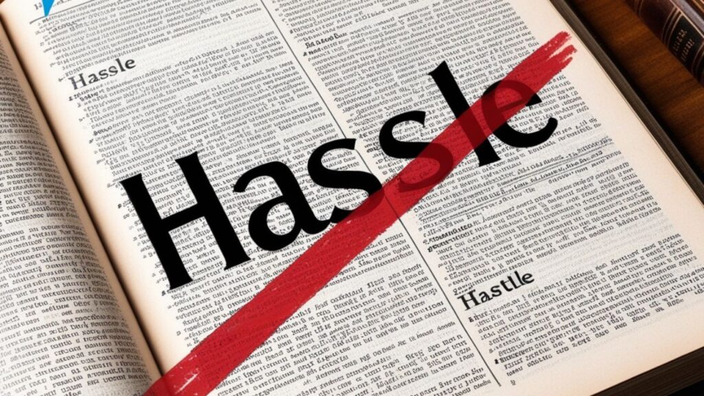 Why Do People Confuse “Hassle” with “Hastle”?