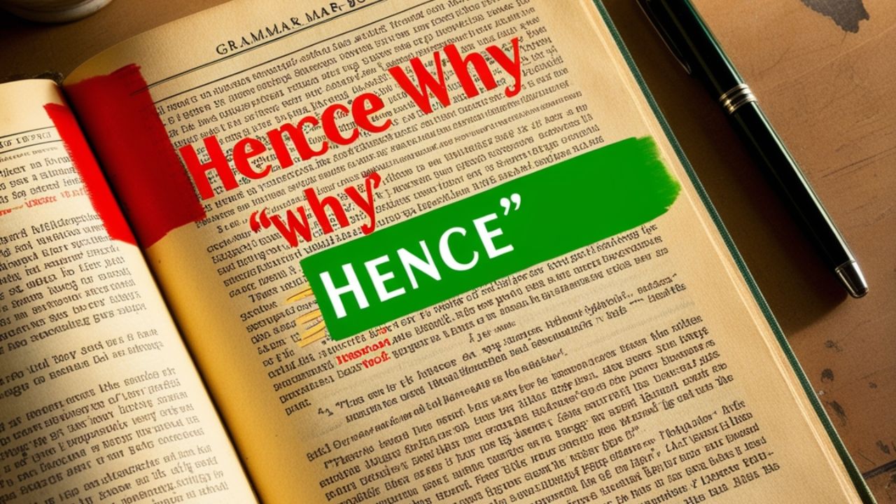 Is “Hence Why” Grammatically Correct? Clear Answers