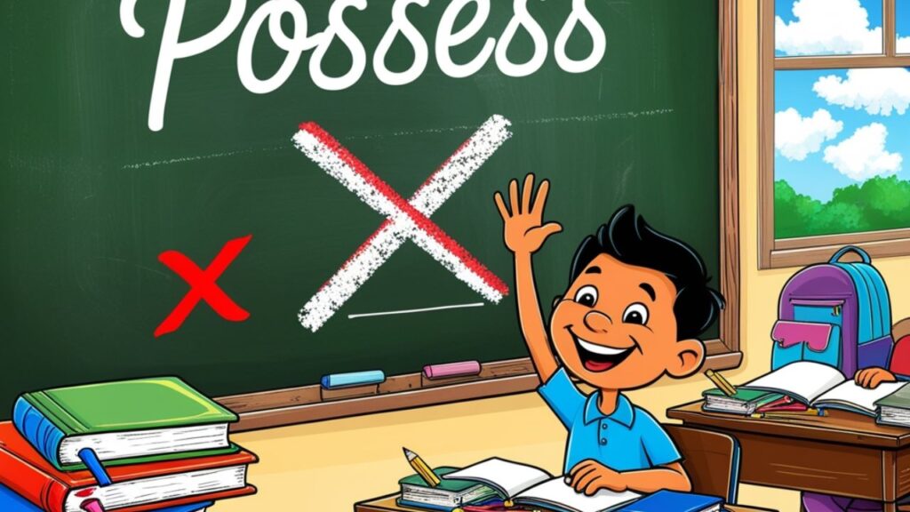 “Possess” in Everyday Sentences