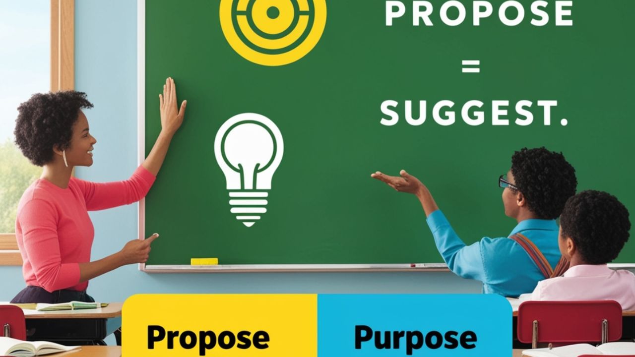 Propose or Purpose: Key Differences Explained Simply