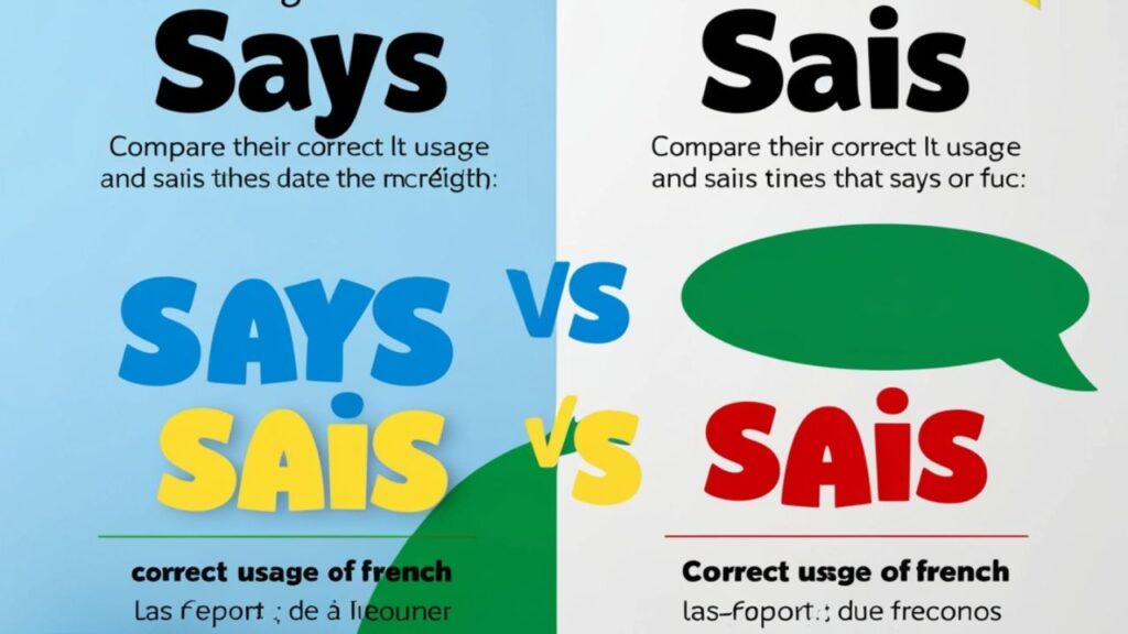 Case Studies: Where “Sais” Has Caused Confusion