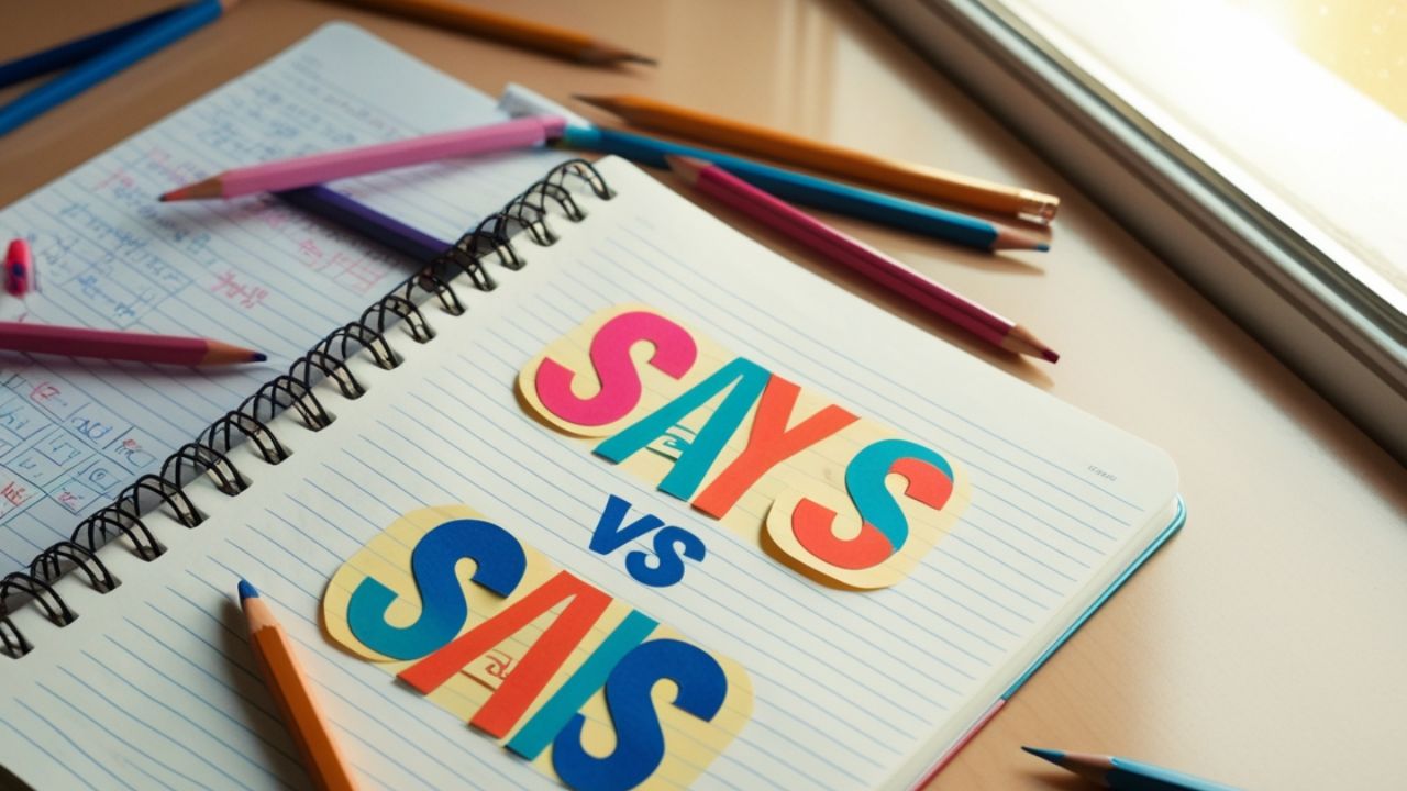 Sais vs Says – Correct Usage Explained Clearly