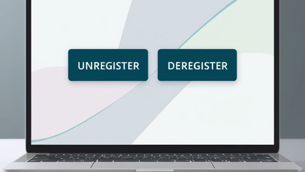Unregister vs Deregister: Key Differences Explained