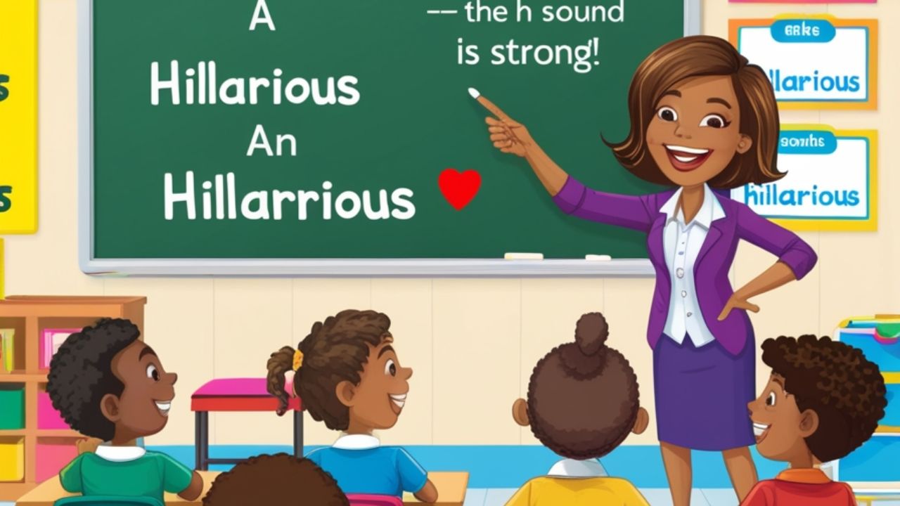A Hilarious or An Hilarious? Grammar Rule Explained
