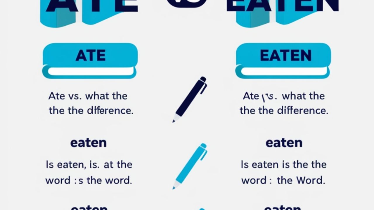 Eaten vs Ate: Simple Grammar Guide with Real Examples