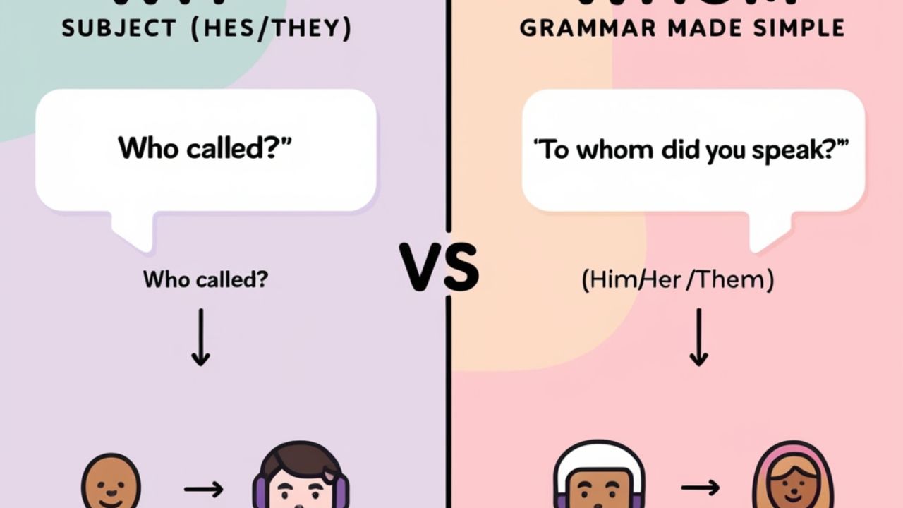 For Who or For Whom? Master the Grammar Rule Fast