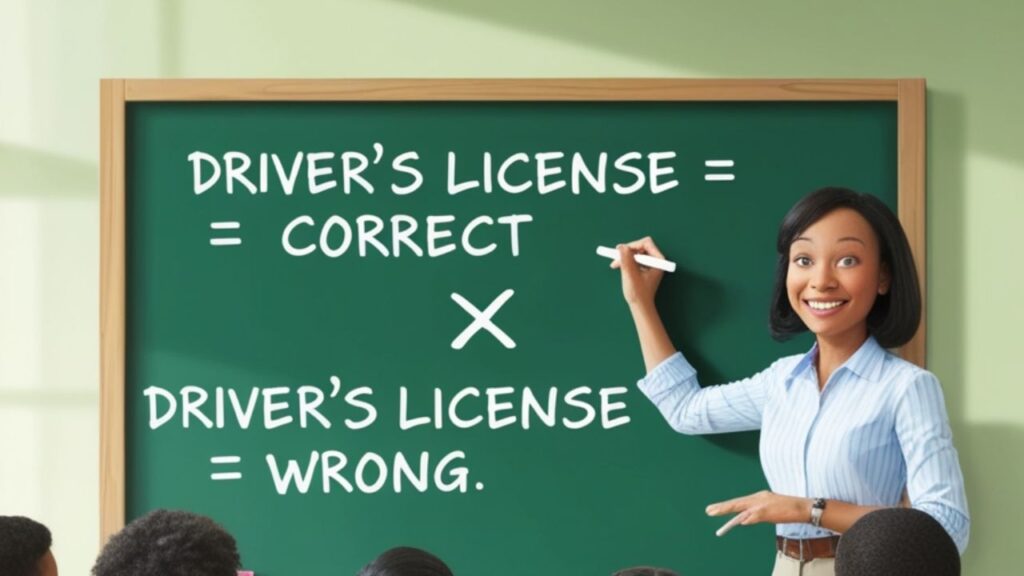 Why ‘Driver’s License’ Uses an Apostrophe