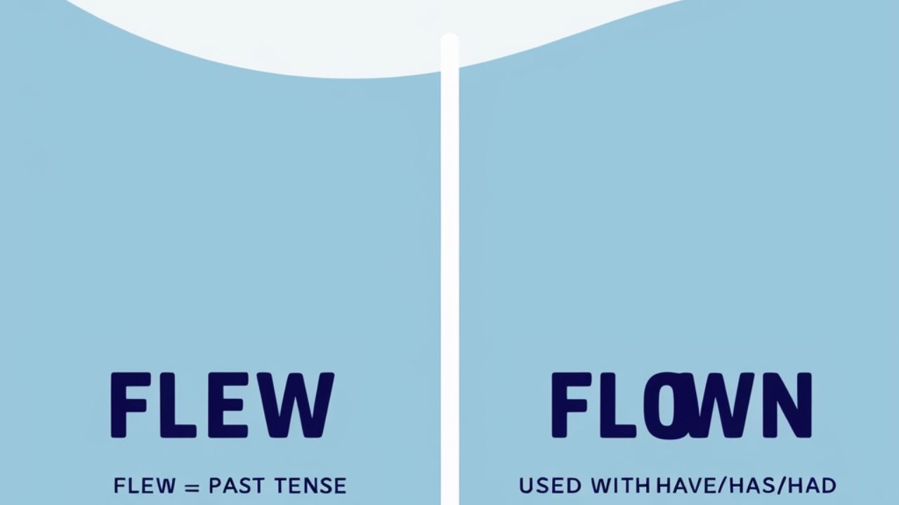 Flew or Flown: Easy Guide to Grammar Perfection