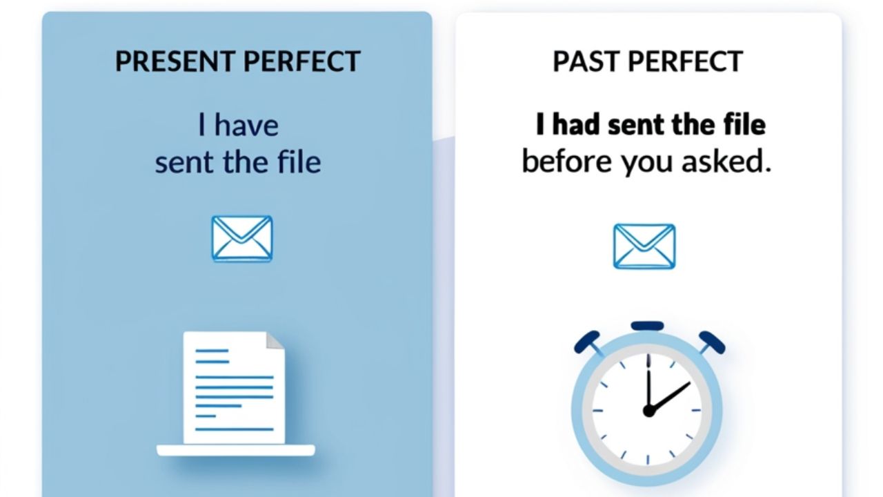 “I Sent vs I Have Sent vs I Had Sent – Email Tense Guide”
