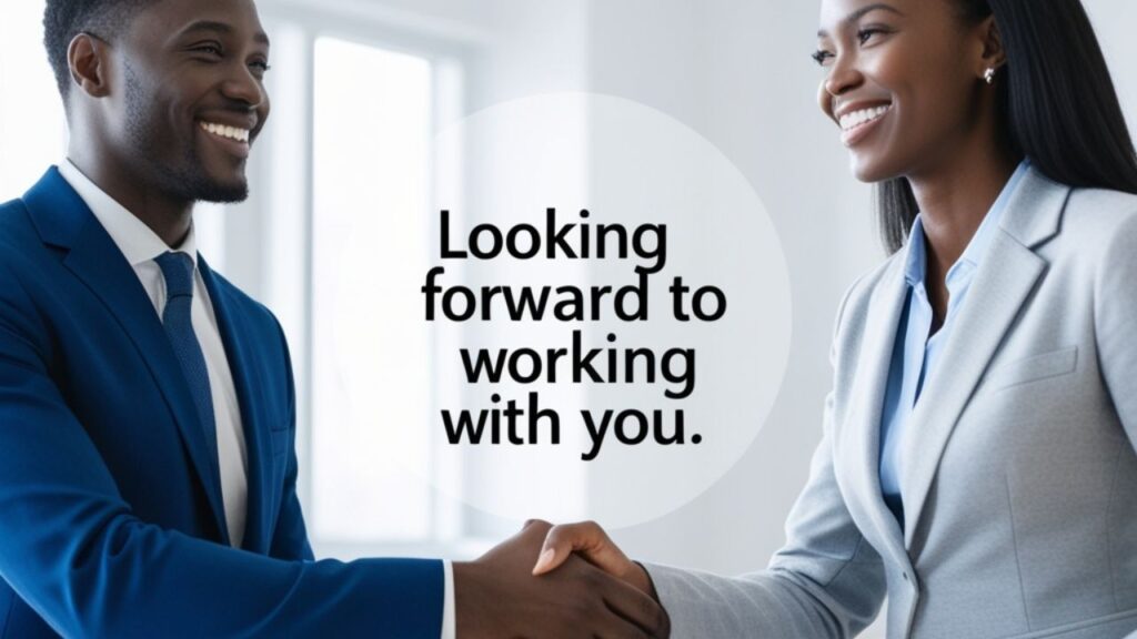 Best Practices for Using “Looking Forward to Working With You”