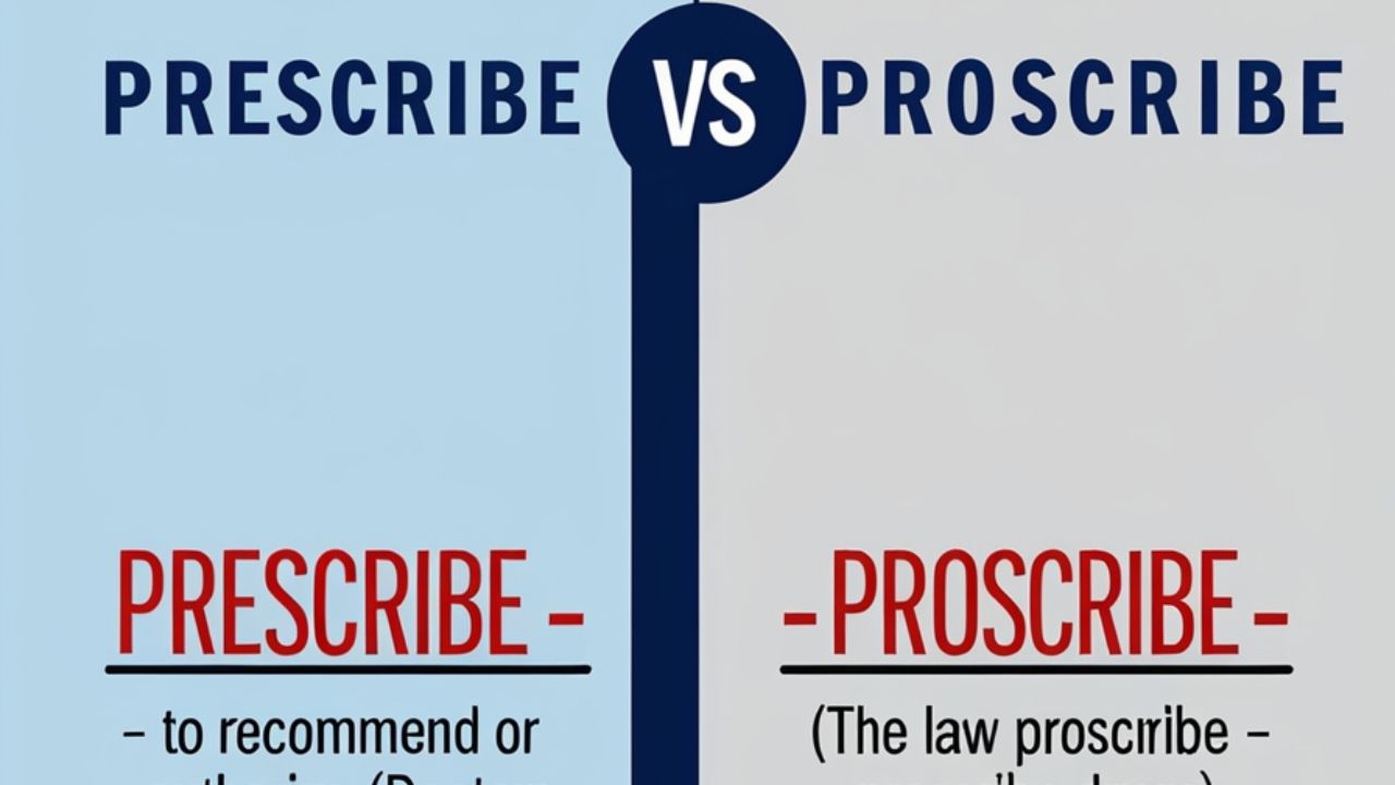 Prescribe vs Proscribe: Know the Real Difference