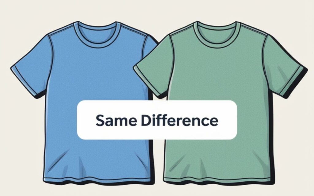 Tone and Context: How “Same Difference” Fits Into Conversation