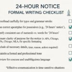 24 Hours Notice or 24 Hour’s Notice or 24 Hours’ Notice?