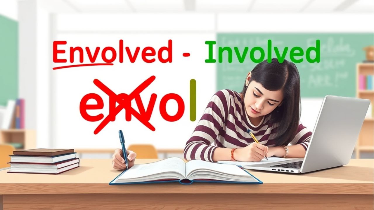 Envolved or Involved – Which Is Correct? (With Real Examples)