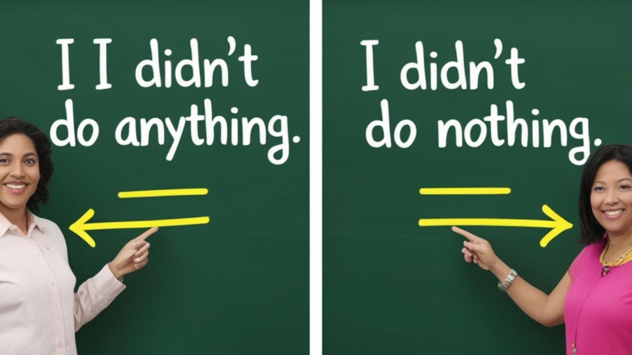 I Didn’t Do Anything vs I Didn’t Do Nothing Explained